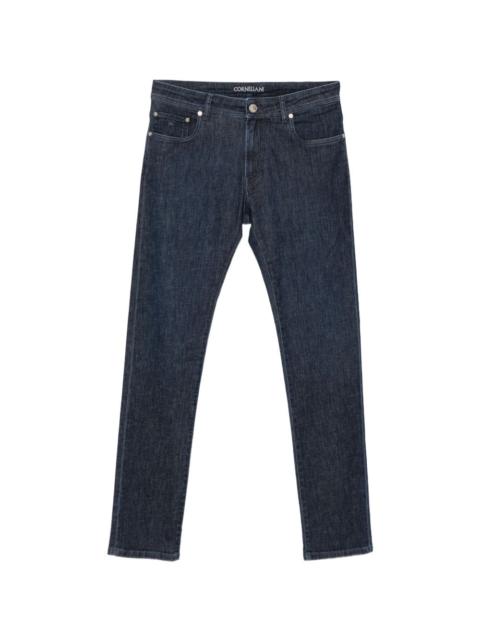 CORNELIANI logo-patch jeans