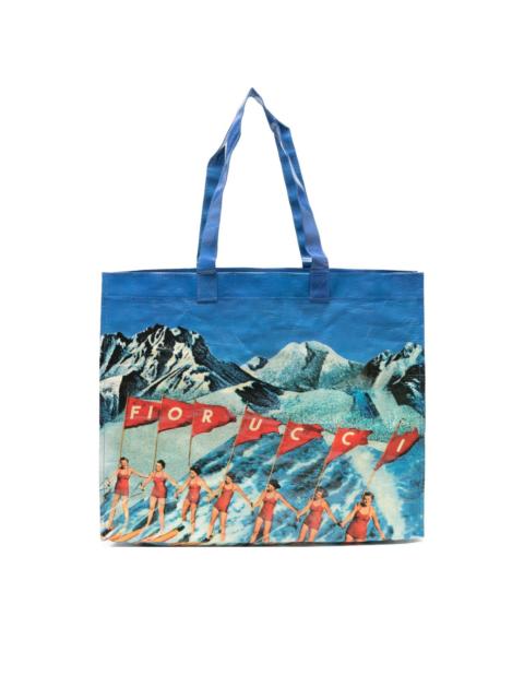 FIORUCCI maxi Winter Waterskiing tote bag