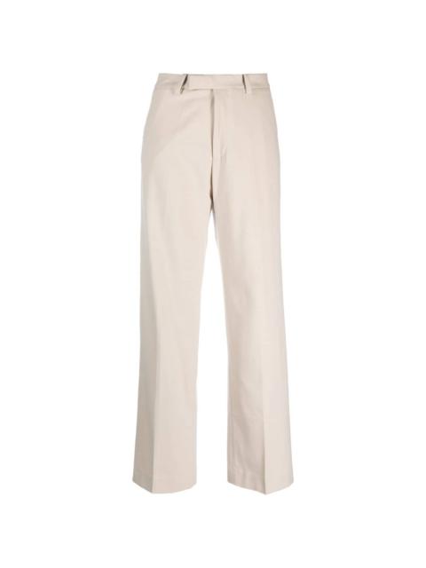 Arch straight-leg trousers