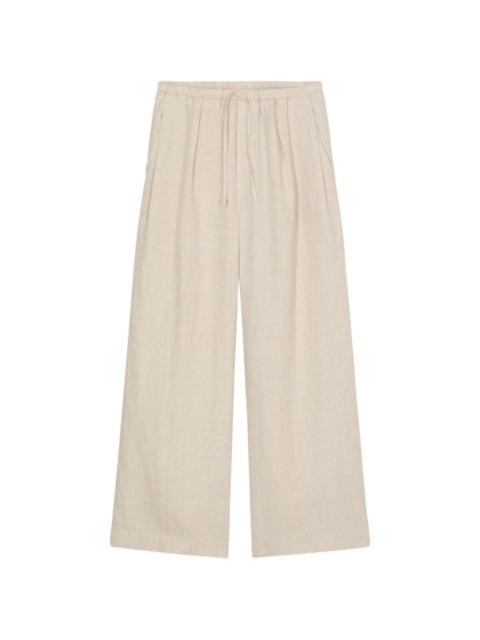 CLOSED Wynston drawstring pleated palazzo pants