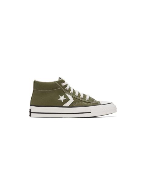 Converse Khaki Star Player 76 Sneakers REVERSIBLE