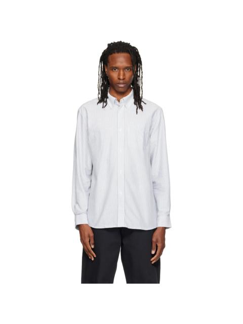 Palmes Blue & White Deuce Oxford Shirt