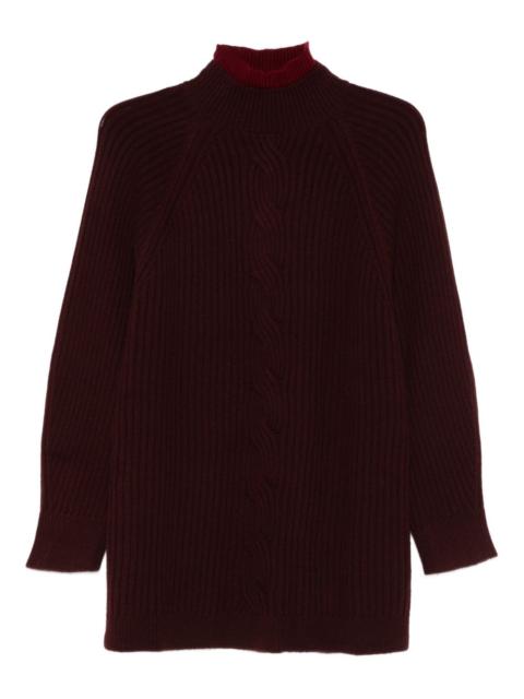 Max Mara cable-knit sweater