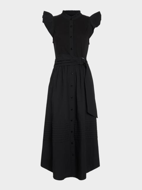 RAMY BROOK Odessa Belted Midi Shirtdress