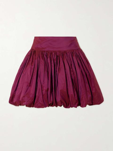 Molly Goddard Wilder gathered taffeta mini skirt