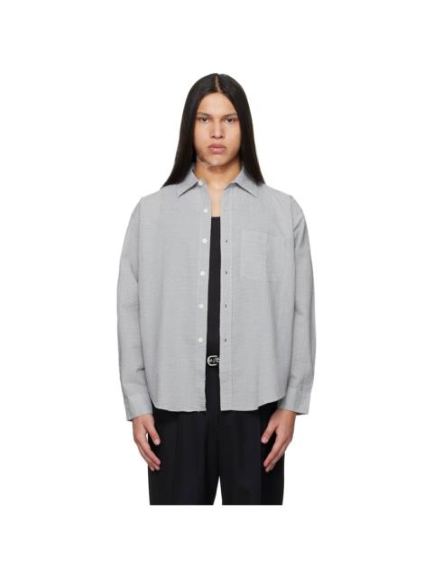 mfpen Gray Executive Shirt