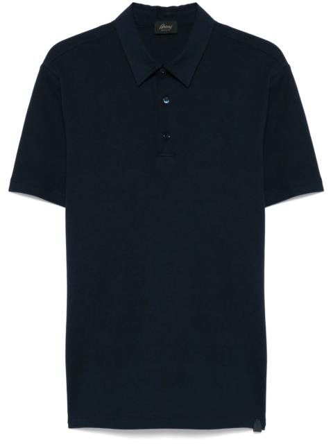 Brioni Piqué Cotton Polo Shirt