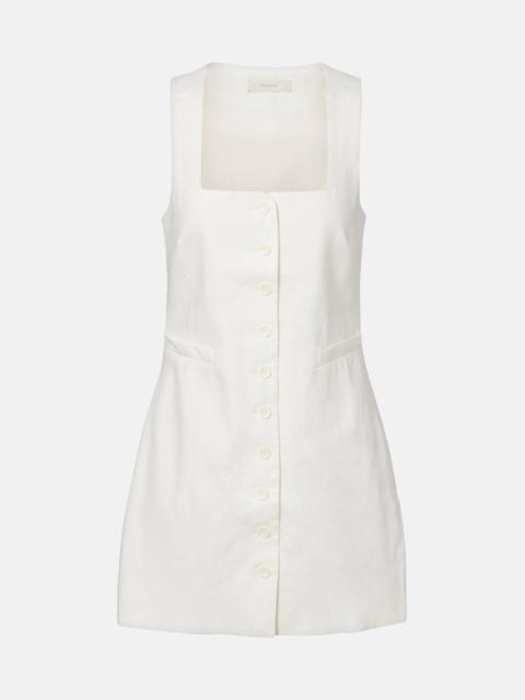 FAITHFULL Jaques linen minidress