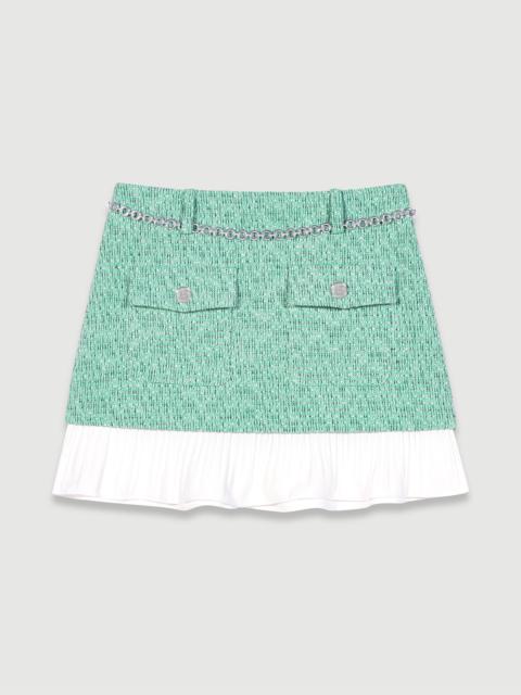 maje Short 2-in-1 skirt