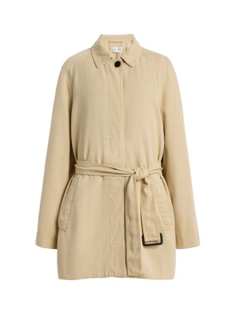 The Row Elisa Belted Twill Jacket