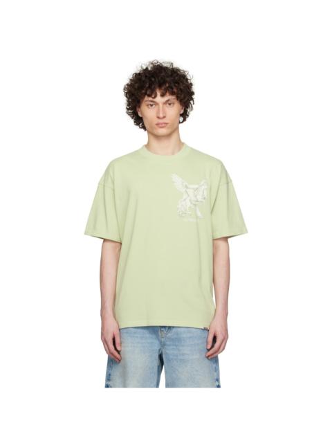 REPRESENT Green 'Elegance In Motion' T-shirt