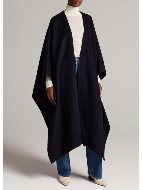 Vince Double-Face Wool-Cashmere Cape