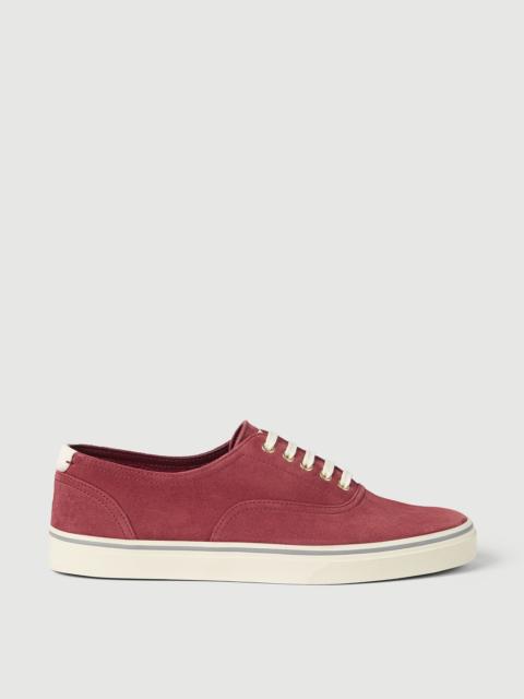 Brunello Cucinelli Reversed calfskin sneakers