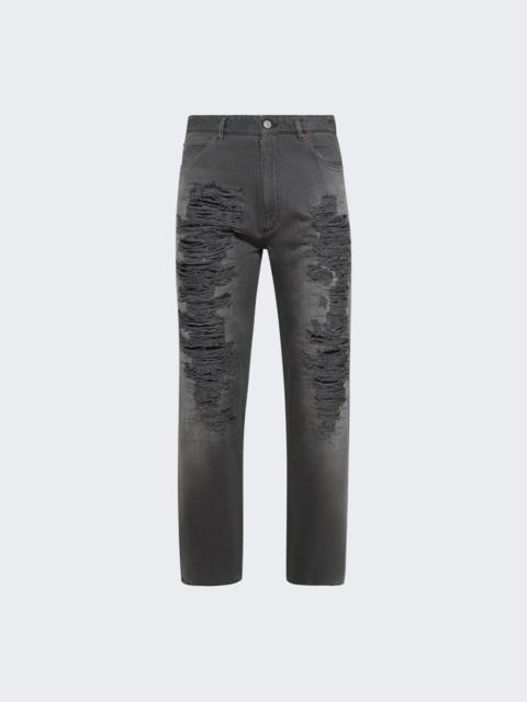 MM6 Maison Margiela 5 Pocket Pants Black