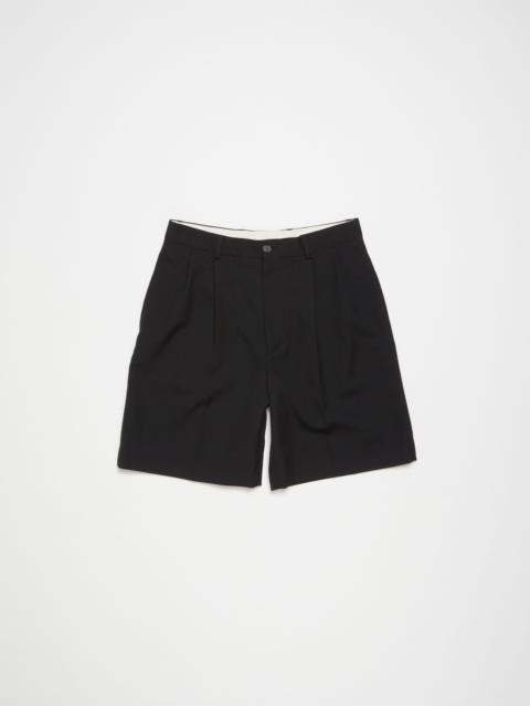 Acne Studios Tailored shorts - Black