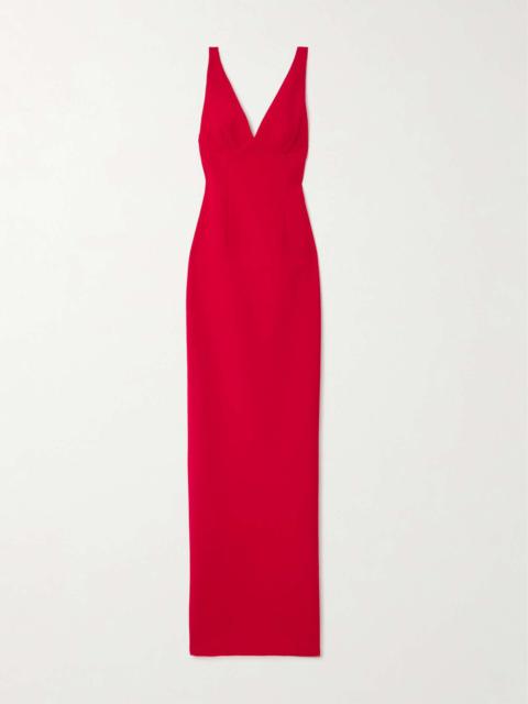 MÔNOT Crepe maxi dress