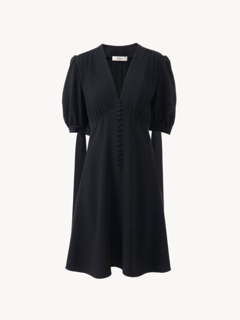 Chloé A-LINE DRESS IN CRÊPE
