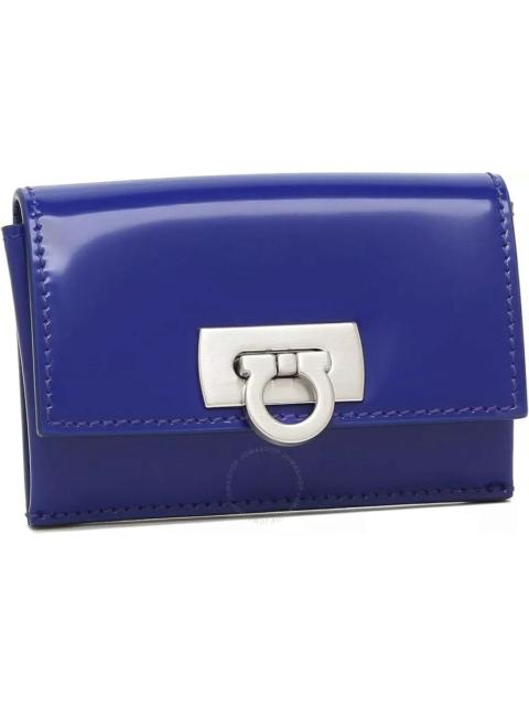 Salvatore Ferragamo Card Case With Gancini Clasp
