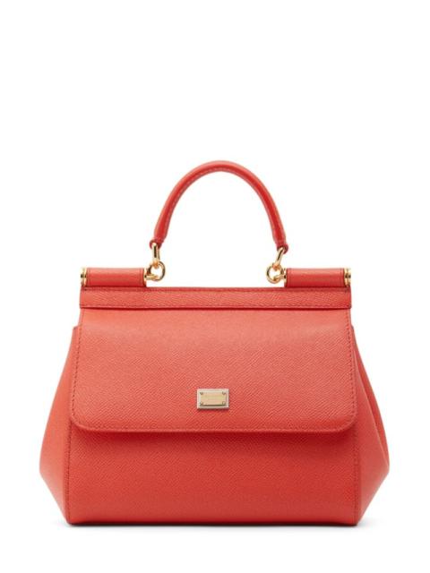 Small Sicily Dauphine leather bag