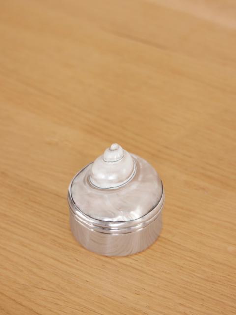 Gohar World Shell Sterling Silver And Mother-of-pearl Jewelry Box