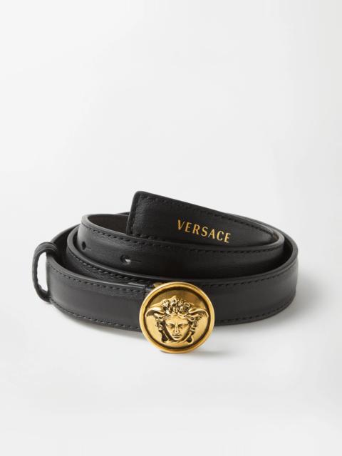 VERSACE Leather Belt 2 cm