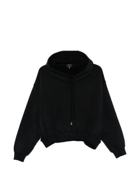 R13 drawstring hooded hoodie