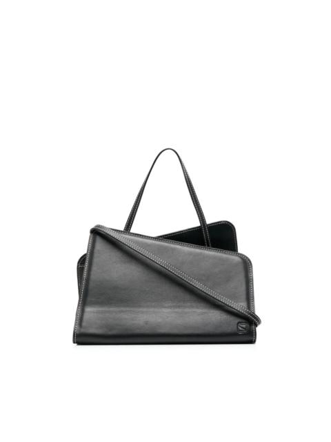 Yuzefi Slant leather shoulder bag
