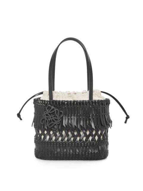 Loewe Fringe Square Basket bag in calfskin