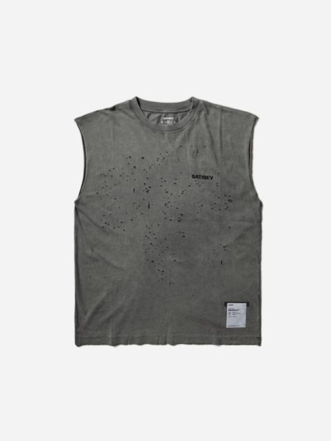 SATISFY Men's MothTech Muscle Tee Faded Black