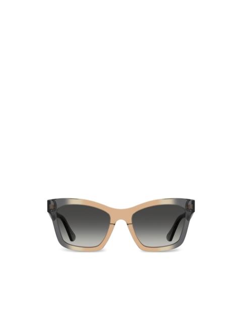 Moschino logo-lettering sunglasses