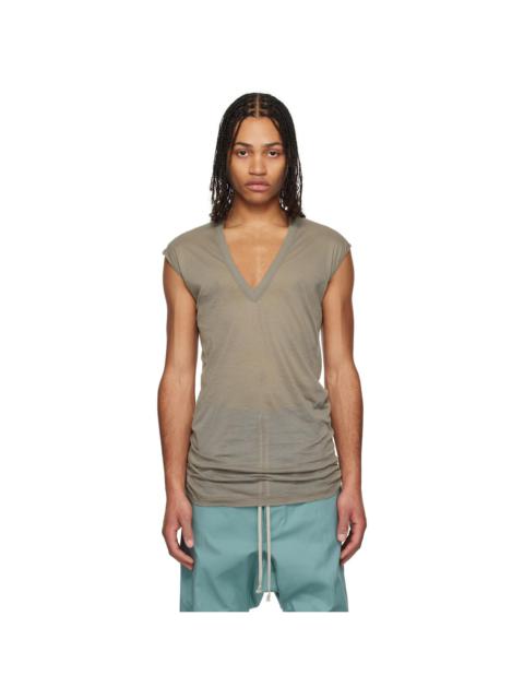 Gray Hollywood Deep V SL T-shirt
