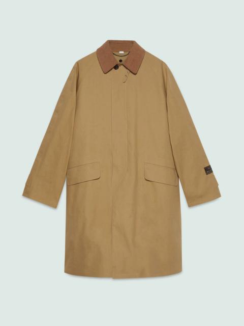 GUCCI Cotton coat with detachable vest