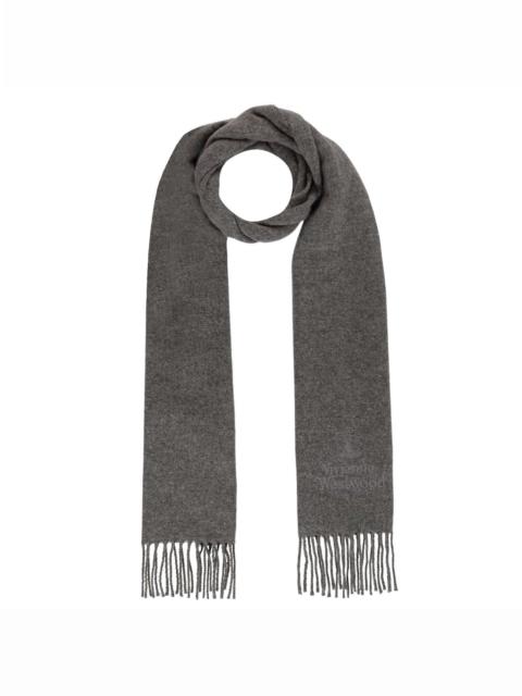 Vivienne Westwood EMBROIDERED LOGO SCARF