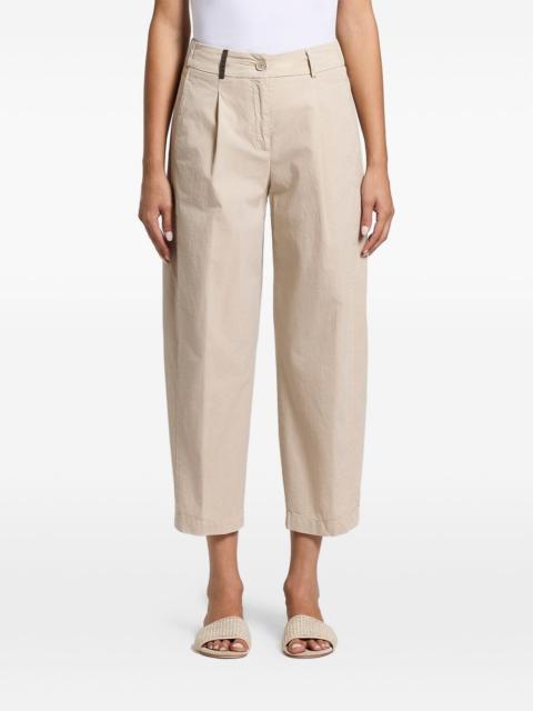 PESERICO pleated trousers