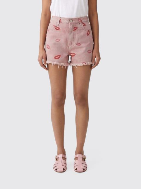Isabel Marant Étoile ISABEL MARANT ETOILE Printed Denim Shorts