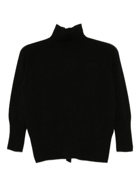Simone Rocha cashmere high-neck top