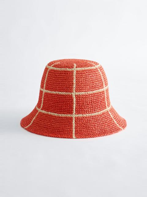 & Other Stories Woven Straw Bucket Hat