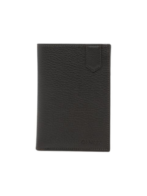 Canali pebbled leather wallet