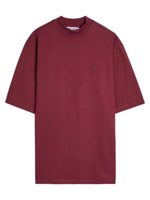 THE ATTICO The Attico Logo-embroidered Cotton T-shirt