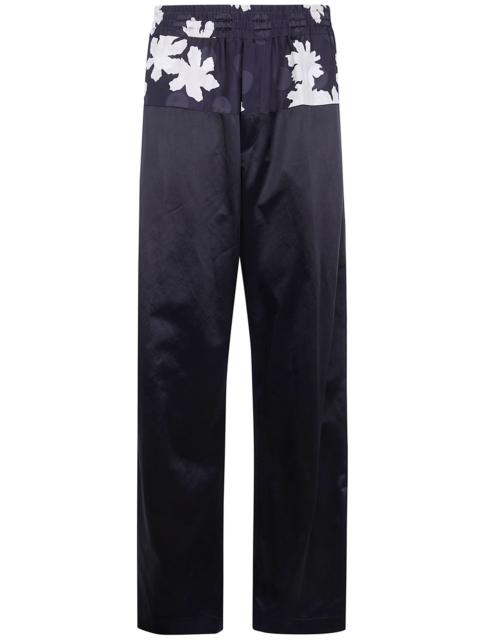 Dries Van Noten "Pablo" Bicolor Trousers