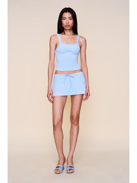 GUIZIO DANI TERRY MINI SKORT