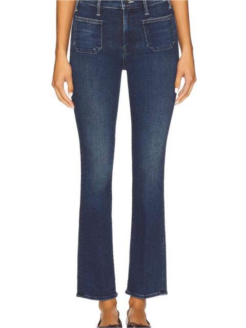 MOTHER The Patch Pocket Insider Flood Jeans