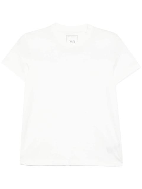Y-3 logo-print cotton T-shirt