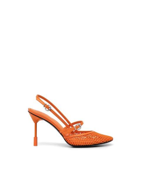 MSGM mesh strap pumps