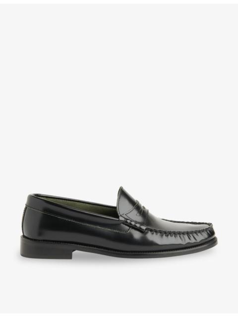 WHISTLES Manny slip-on leather loafers