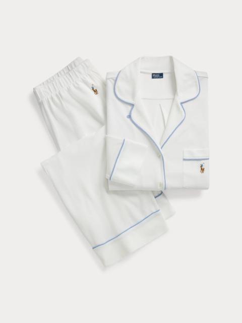 Polo Ralph Lauren Knit Oxford Shirt & Pant Pajama Set