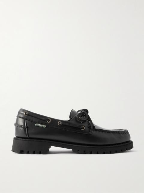 SEBAGO Ranger Waxed-Leather Boat Shoes