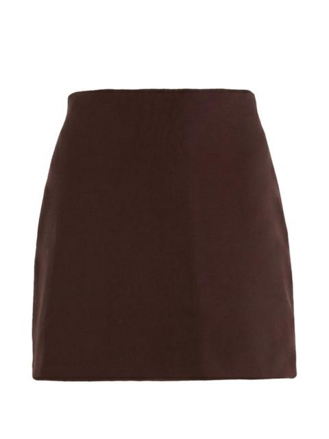 Wolford Midnight Grace A-line mini skirt