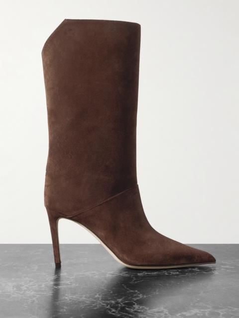 JIMMY CHOO Beren 85 Suede Boots