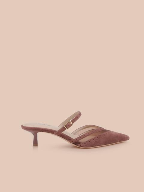 L'AGENCE Shelbie Kitten-Heel Mule